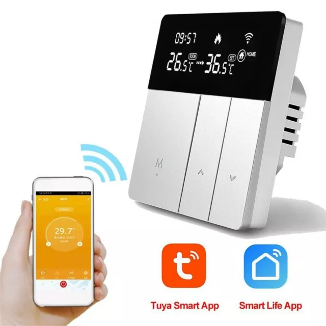 Thermostat Wifi élégant pour chauffage par le sol et contrôle intelligent de