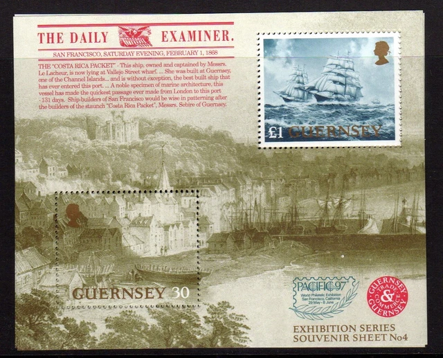 Guernsey SG MS740 Philatelic Exhibition minisheet MNH combined purchase offered