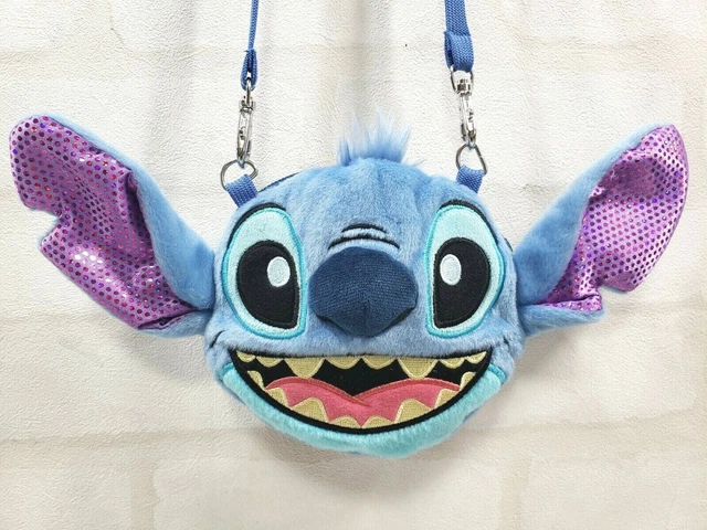 TOKYO DISNEY RESORT Lilo and Stitch Pass Case Sequins Pouch Coin Holder ...