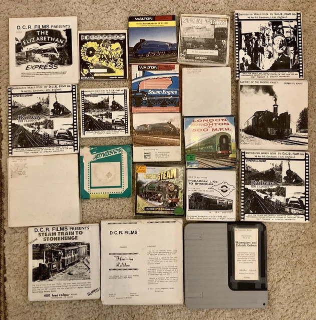 Super 8 British Railway Train Films. 20.  DCR, Walton. Railway Memorabilia.