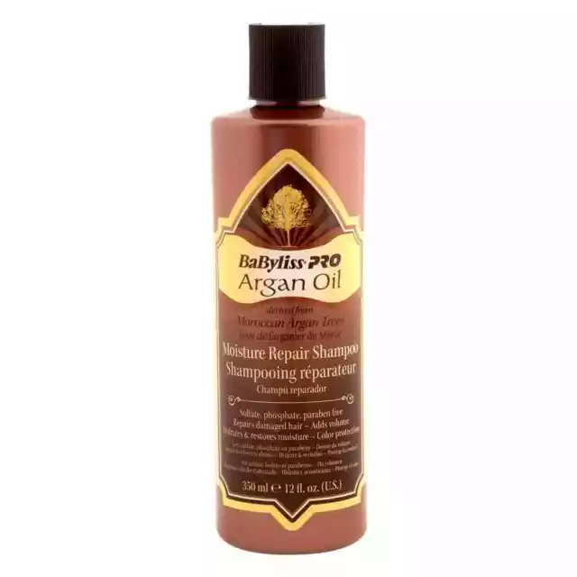 BaByliss PRO - ARGAN OIL SHAMPOO - 350ML MOISTURE REPAIR