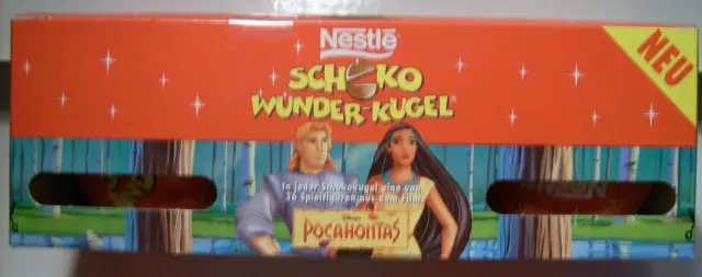 SCHOKOWARE!! 3er Pack POCAHONTAS von Nestle 1996 OVP