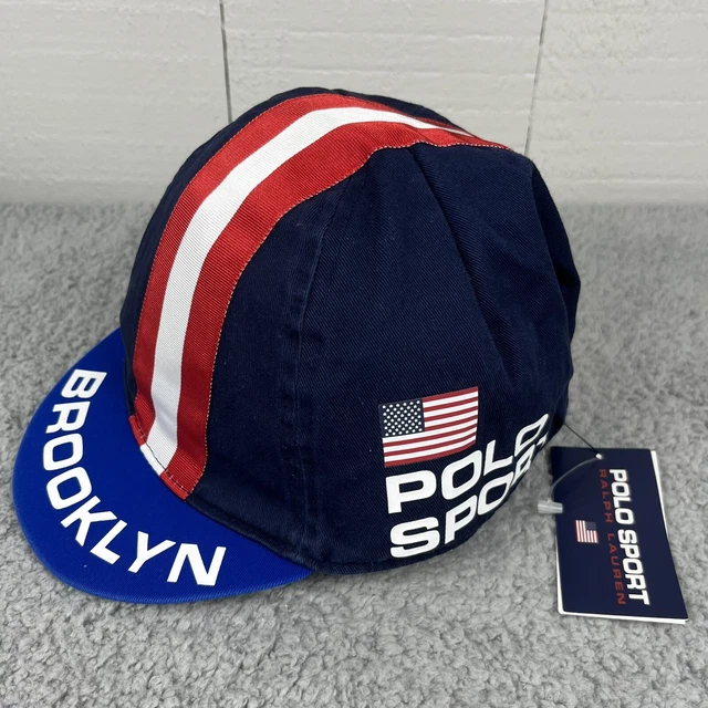 Polo Ralph Lauren Men’s Large XL Polo Sport Brooklyn New York Nylon Cycling Cap Polo Ralph Lauren Men’s Large XL Polo Sport Brooklyn New York Nylon Cycling Cap