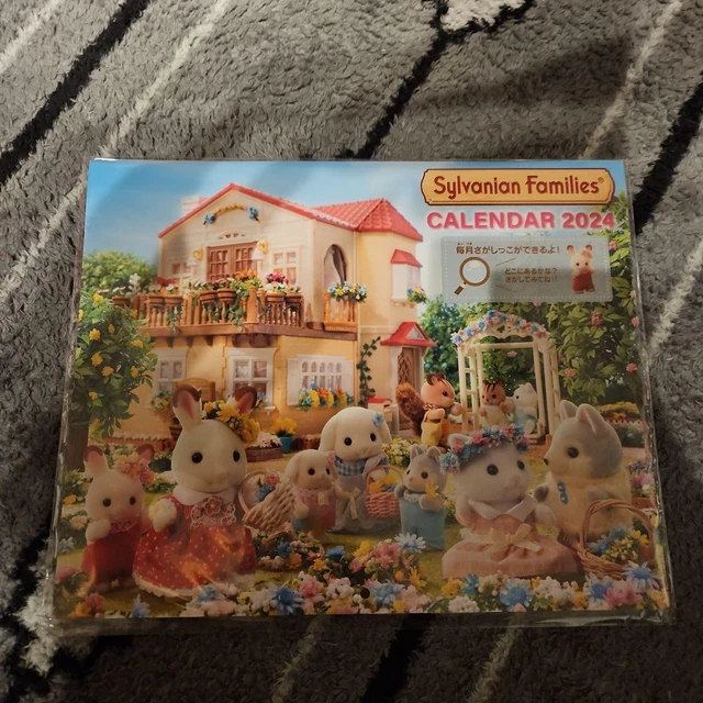 SYLVANIAN FAMILIES CALENDAR 2024 18.43 PicClick