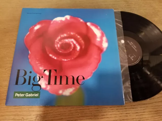 Peter Gabriel - Big Time  - 12 inch single  EX EX