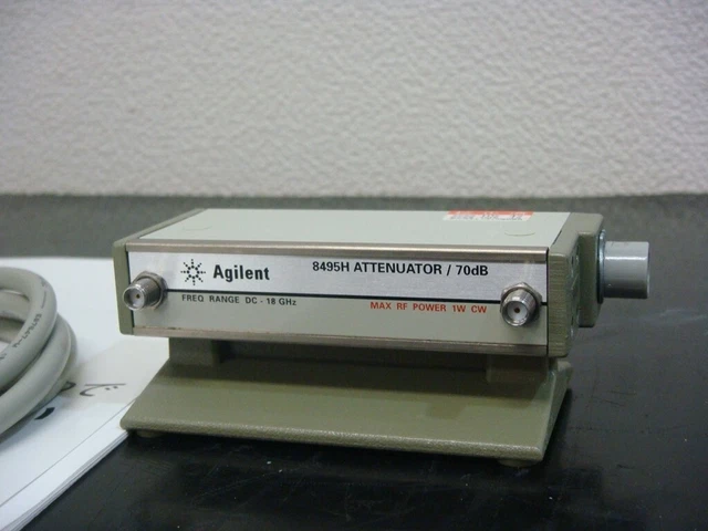 Agilent 8495H /002 Dc-18Ghz 70Db Manual Step Attenuator