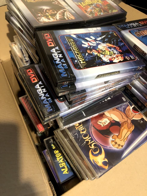 Gros lot Coffrets et dvd Manga de notre enfance(Les Maîtres de l'univers, etc..)