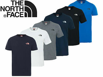 THE NORTH FACE T-Shirt Logo Da Uomo Cotone a Maniche Corte Tee Crew Top