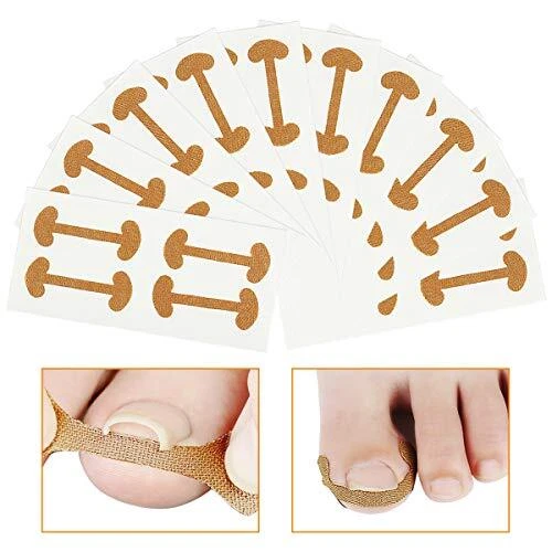 Autocollants de Correction des Ongles 40Pcs Traitement d'ongle de Paronychia Réc