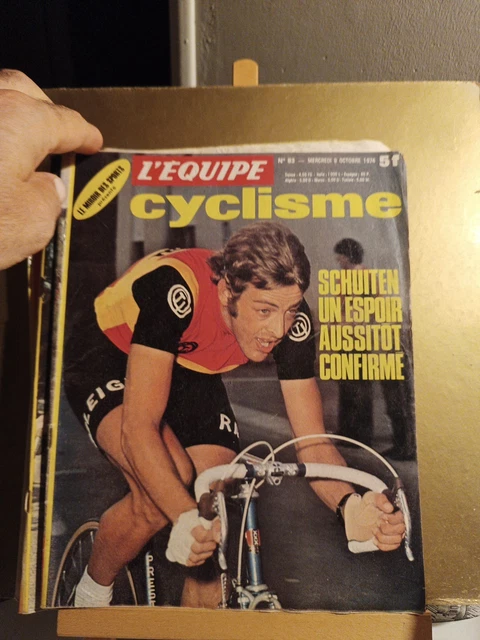 Journal L'Equipe 29/09/1975 - Maertens Vainqueur Tours-Versailles, Coupe Davis