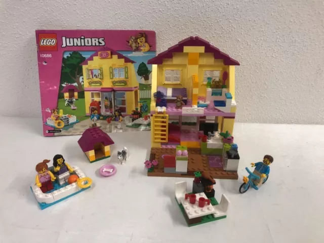 Lego Juniors Familienhaus Set 10686 - Familie, Hund, Haus - komplett & TOP