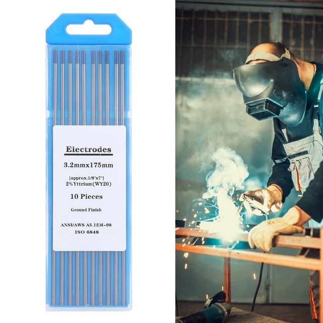 10PCS ROD WELDING Tungsten Electrode Arc Yttrium Needle Equipments 3