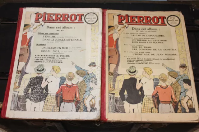 lot 2 albums editeur PIERROT tomes 17 et 20