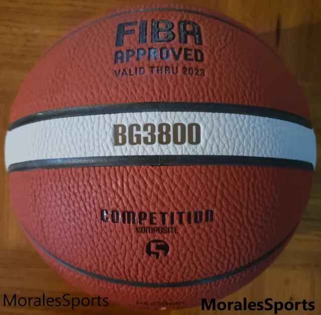 Molten B5G3800 Basketball Comp Leather Children Size 5 - 27.5 BG3800 Series