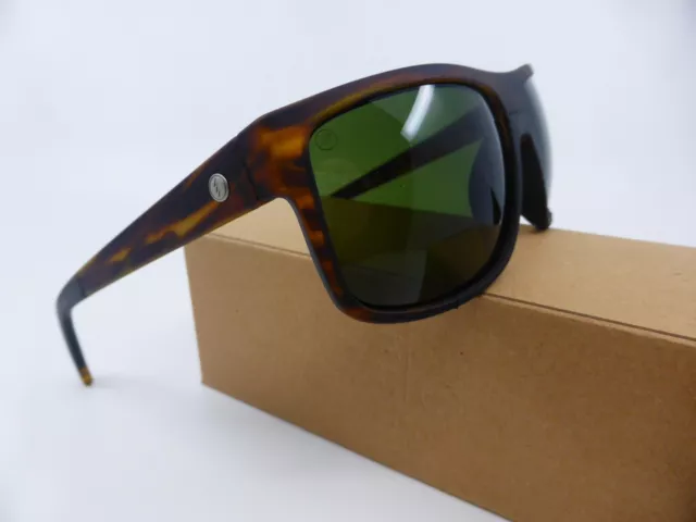 Electric FADE Sunglasses Matte Olive Tort - OHM + Grey Lens - Made in Italy