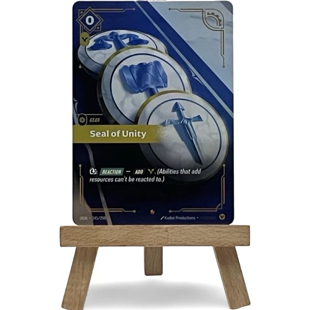 RIFTBOUND LEAGUE OF Legends Origins Seal of Unity 245/298 Epic £54.97 ...