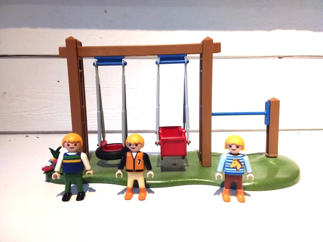 Playmobil 9982 Parc De Jeux Enfants, Année 2000, Rare, Neuf