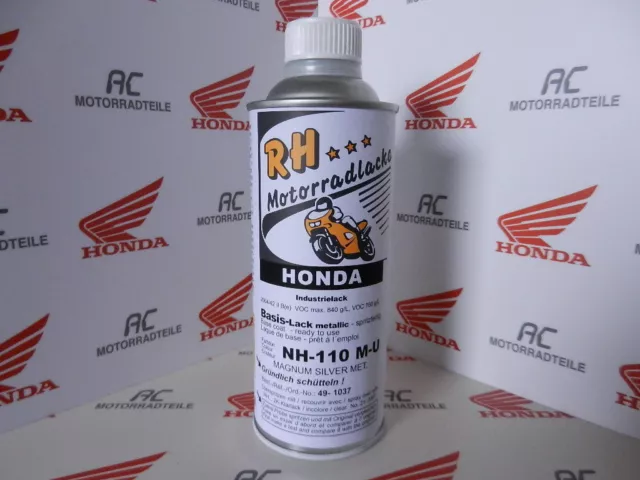 Honda Lack Laque Color 375 ml Magnum Silver Metallic NH-110 M-U CBX 1000 Prolink