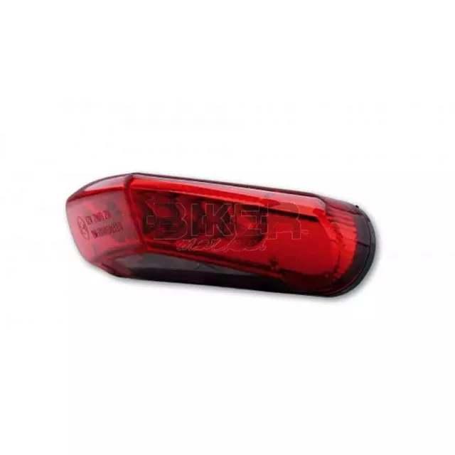 MINI LED FANALE Posteriore Universale Rosso Con Luce Targa Moto EUR 24,89 -  PicClick IT