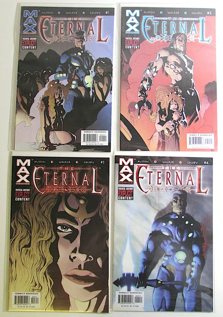 Eternal Lot of 4 #1,2,3,4 Max Comics (MAX) (2003) NM 1st Print Comic Books