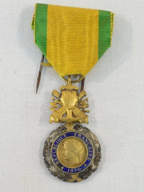 Médaille Militaire - 1870 Valeur et Discipline - modèle 3ème République