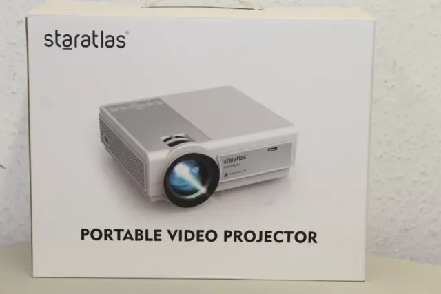 Staratlas Portable Video Projektor L36P Neu Rechnung MwSt