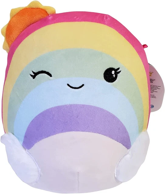 TOYZ DÜKKANIM Squishmallows Pembe Triceratops Trinity 40cm Kız Erkek Çoc