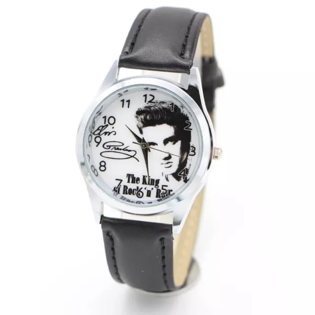 2024 Gift For Lovers Elvis Presley Lovely Watch Simple Quartz Wristwatch Classic