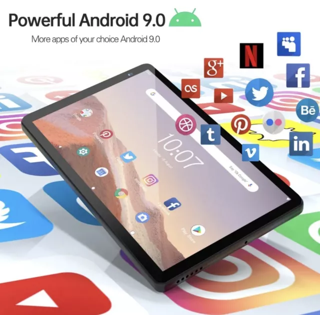 4G LTE Tablette Tactile 10 Pouces Android 10.0 Pie YOTOPT, 64Go