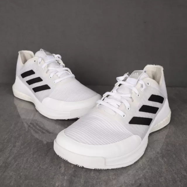 ADIDAS CRAZYFLIGHT VOLLEYBALL Shoes UK 6 White Sports Lace Up