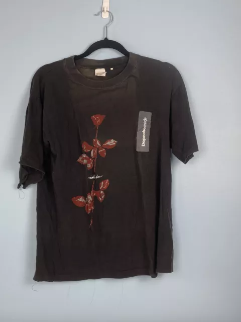 Vintage Depeche Mode Violator 90s Concert Tour Band Shirt Large Single Stitch