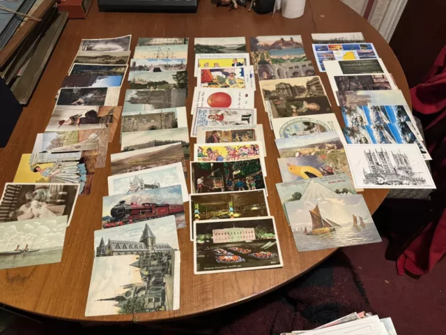 Joblot Of 50 Mixed Postcards - Lot 1