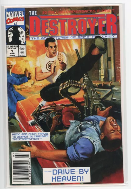 DESTROYER (Adventures of Remo and Chiun) Comic #1 (Mar 1991 Marvel)