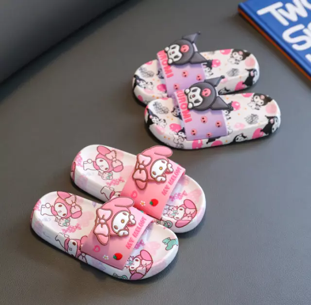 Carine pantofole rosa bambini Hello Kitty cartone animato ragazza pantofole estive