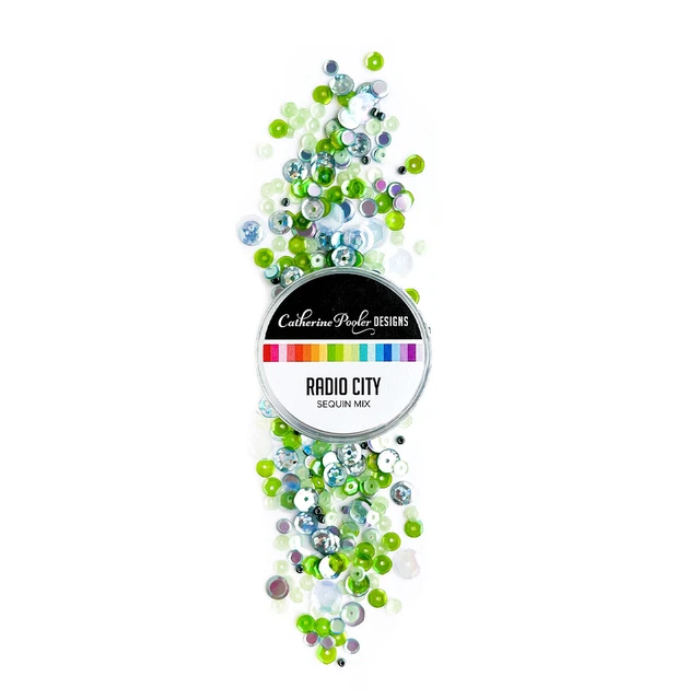 Catherine Pooler Designs Radio City Sequin Mix  1tbs : Soda Pop Collection
