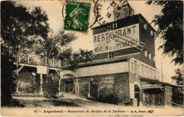 CPA ARGENTEUIL - Restaurant du Moulin de la Terrasse (107217)