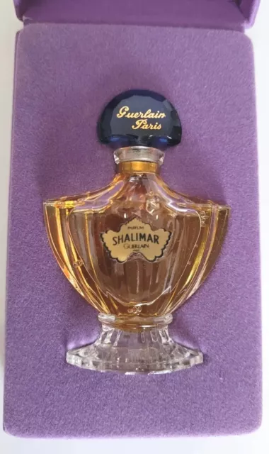 RARE VINTAGE Perfumes Guerlain Shalimar 7.5ml Pure Parfum *1980's