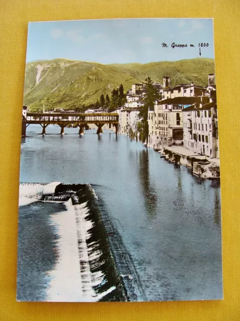 (FG.Q99) BASSANO DEL GRAPPA - PONTE VECCHIO sul Brenta (ediz. Scriba) Vicenza