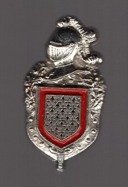 pin's insigne gendarmerie du Limousin (argenté signé ballard - h: 2.8 cm)