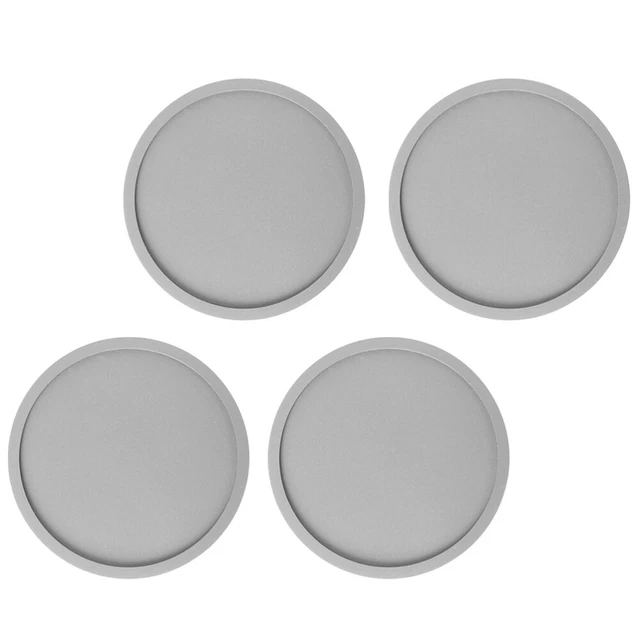 4 piezas almohadillas antideslizantes antideslizantes tazas gruesas tazas posavasadas de silicona