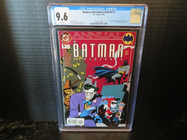 The Batman Adventures Annual #1 CGC Graded 9.6 D.C. Comics, 1994 1st Roxy Rocket