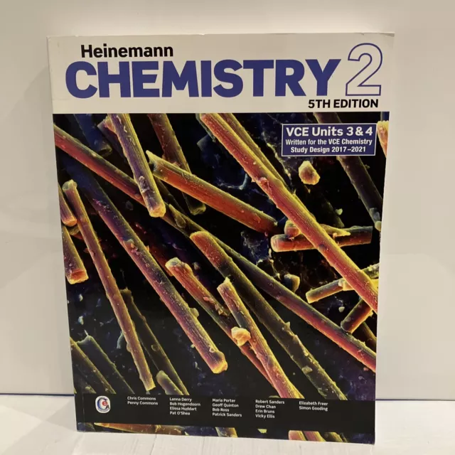 Heinemann Chemistry 2 5th Edition PEARSON VCE Units 3&4