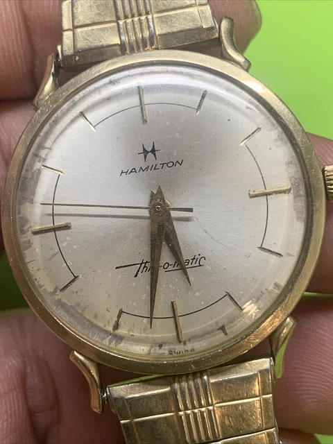 Alienwork IK Orologio Uomo Donna Oro Bracciale in Cuoio Rosolare Bianco Ultra-sottile