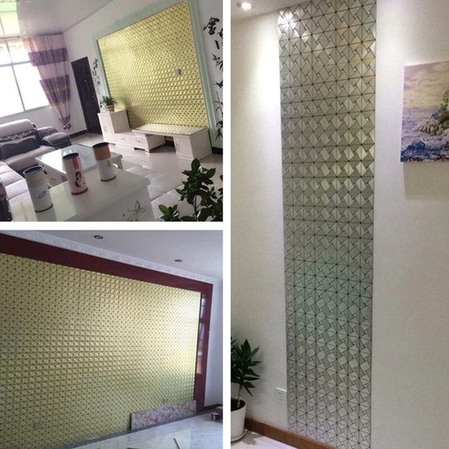 5 x adesivo piastrelle intelligenti peeling e bastone decorazione parete cucina mosaico metallo mosaico