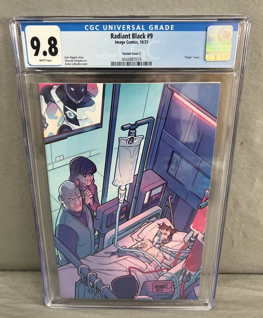 Radiant Black #9 CGC 9.8 Darko LaFuente Virgin Variant Cover C 1:25 Ratio
