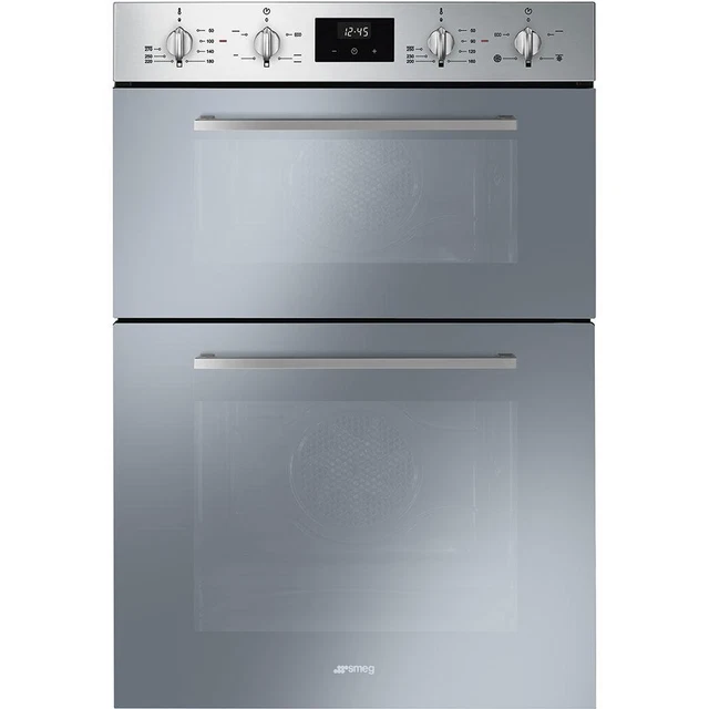 SMEG DOUBLE OVEN DOSF400S Graded 60cm St/Steel Cucina Multifunction