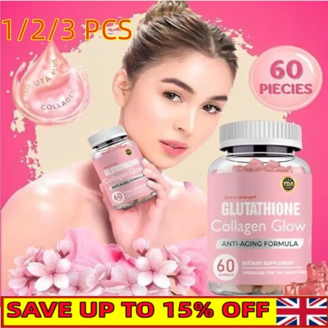 Glutathione Collagen Gummies, Glutathione Collagen Glow Gummies