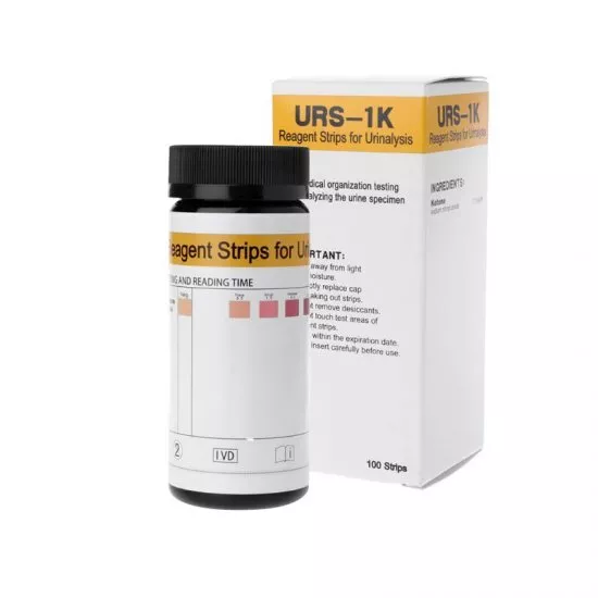 100pcs Ketone Strips Home Ketosis Urine Urinary Test Diet Weight Lose URS-1K