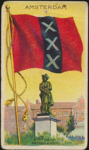 1910-11 Flags of all Nations Tobacco T59 Recruit 150 Designs Amsterdam