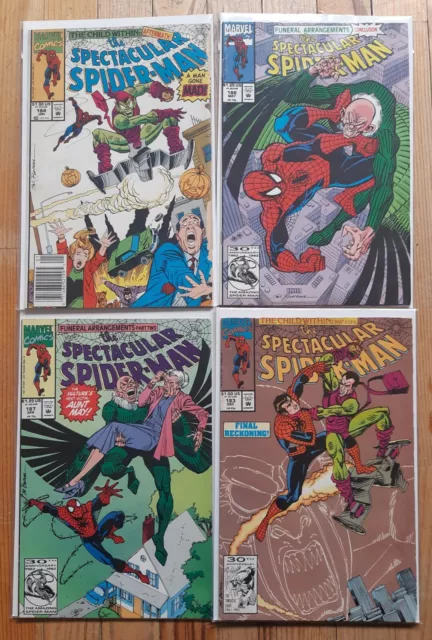 Lot 4 BD Super-héros Spider-man - Marvel Comics (en VO)